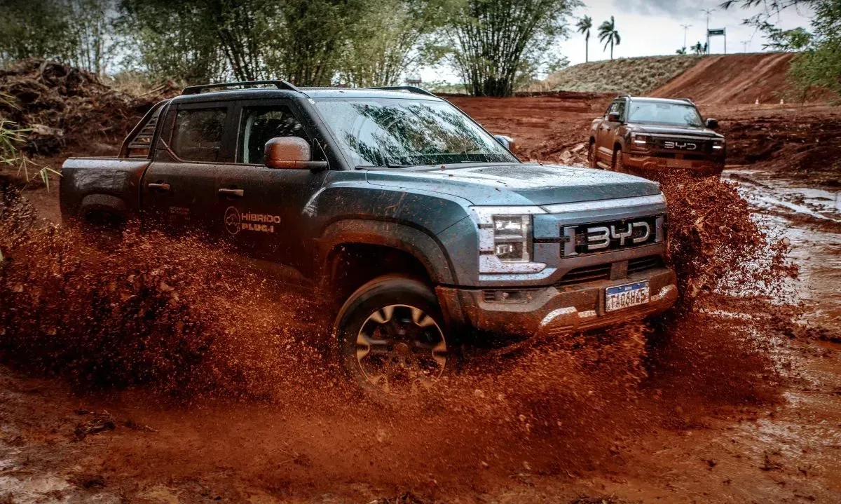 <p>Debut Di Asia, BYD Luncurkan Pikap Listrik Shark</p>