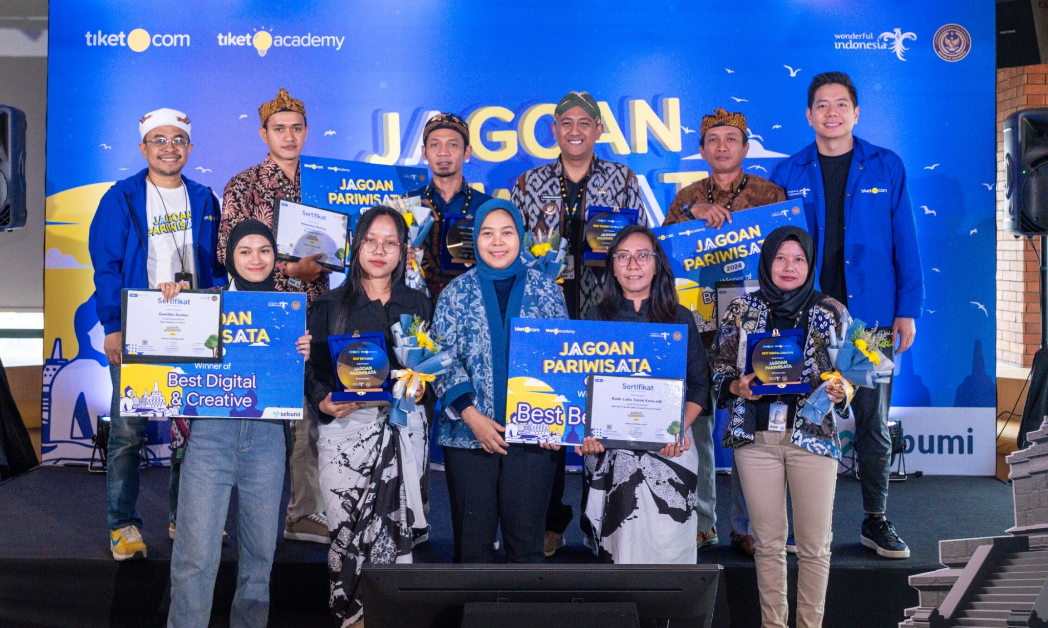 <p>Terapkan Konsep Keberlanjutan, 7 Pelaku Wisata Diganjar Apresiasi</p>