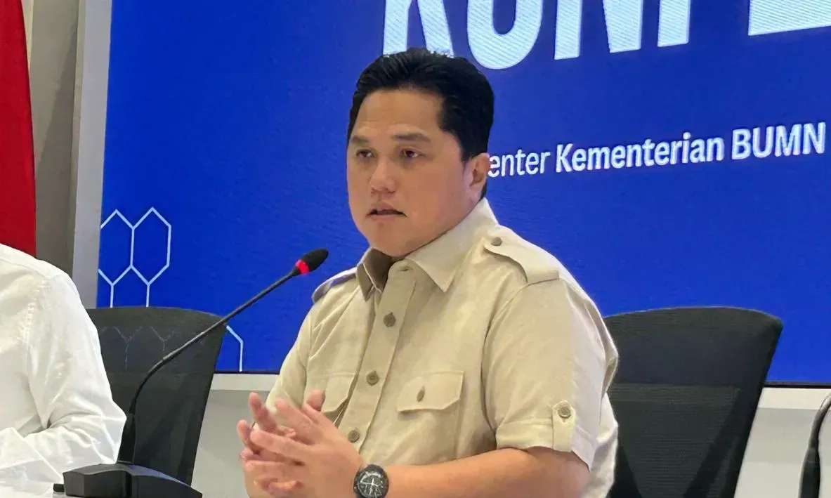 <p>Erick Thohir Pastikan Upaya Penyehatan Indofarma Terus Dilakukan</p>
