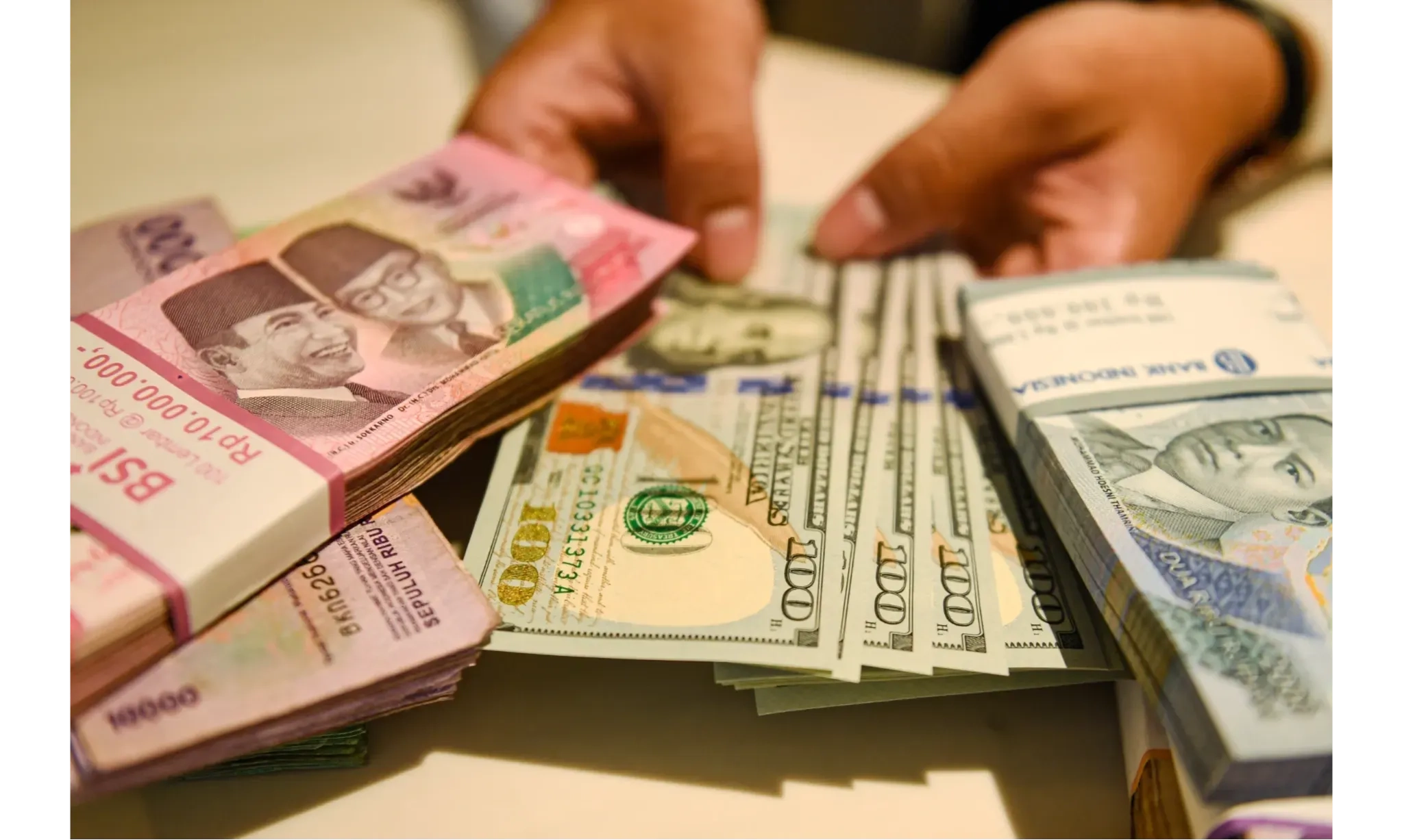 <p id="isPasted">Trump Beri Sentimen Kuat, Menkeu: Nilai Tukar Rupiah Terdampak</p>