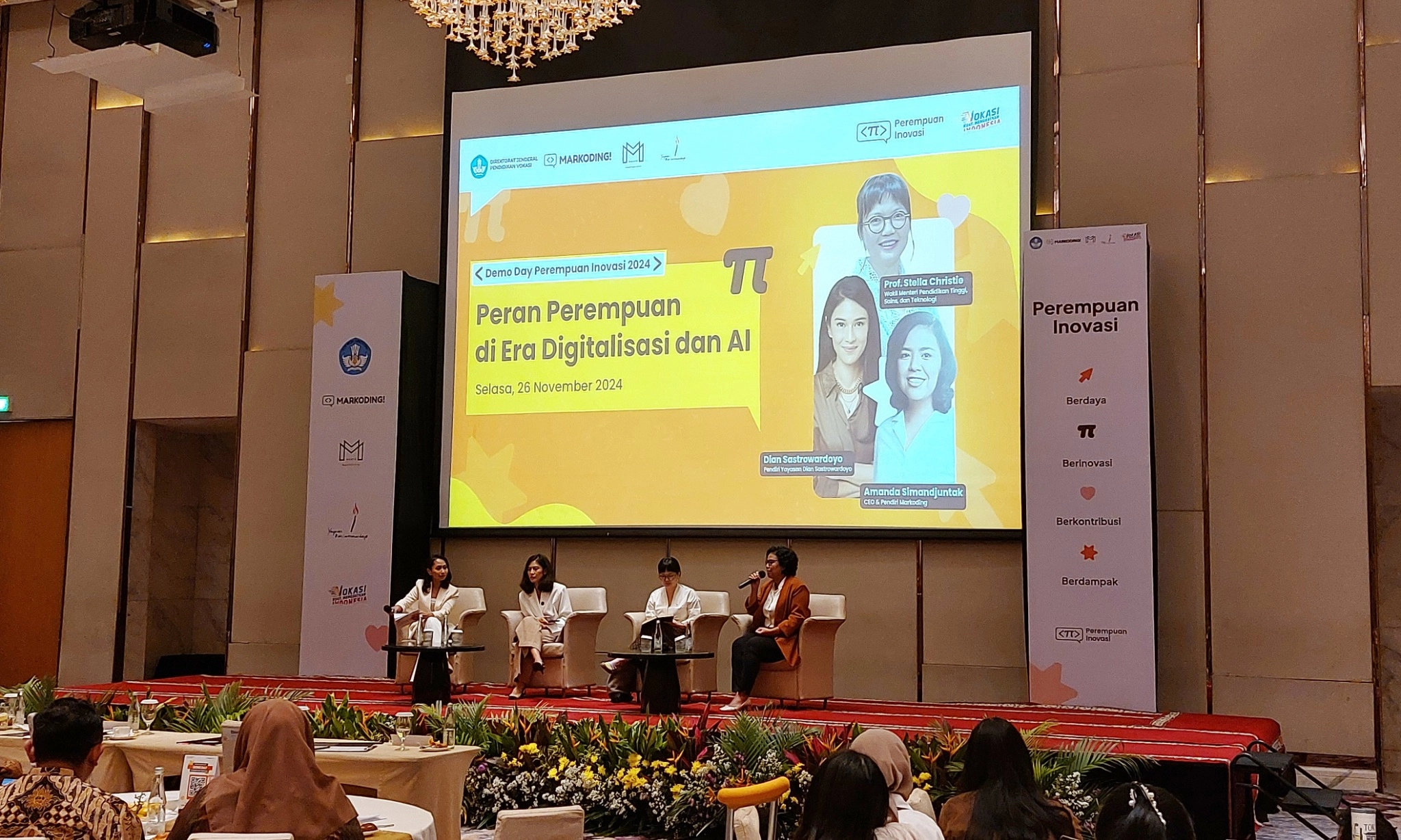 <p>Perempuan Inovasi 2024 Tekankan Pentingnya Perempuan Dalam Pengembangan AI</p>