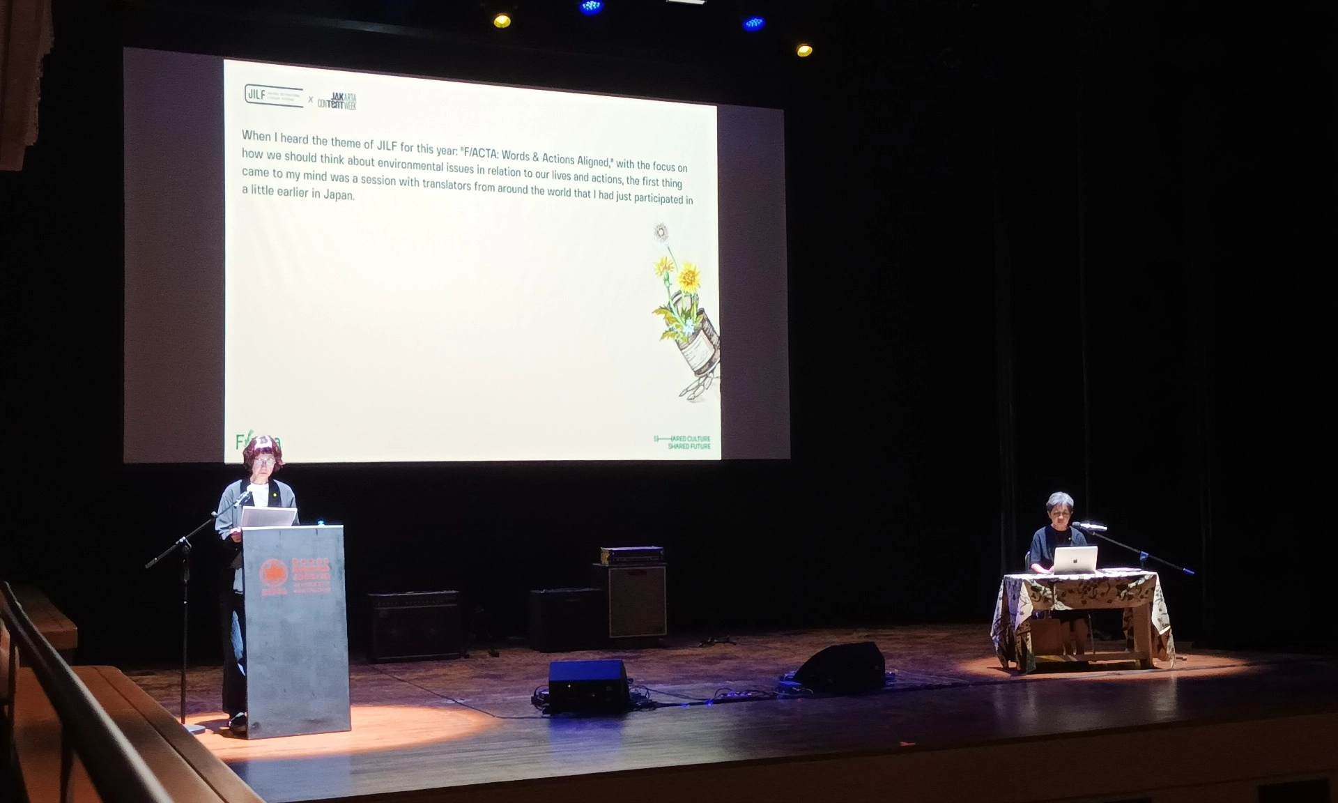 <p>JILF X JakTent Soroti Relevansi Sastra Di Antara Isu Krisis Lingkungan </p>