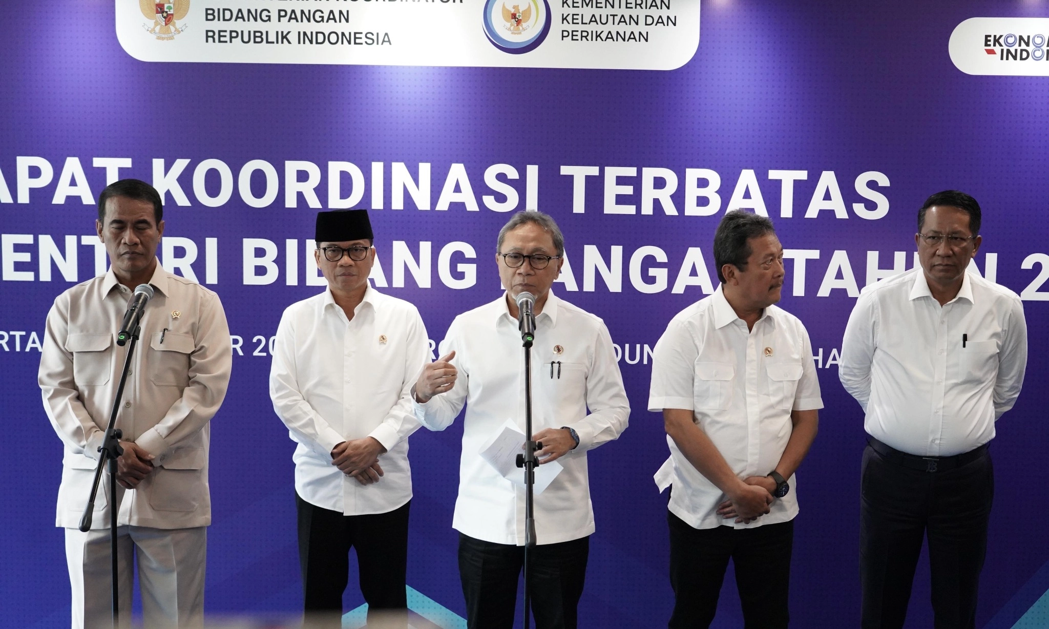 <p>Menko Pangan Target Indonesia Stop Impor Garam Konsumsi Tahun Depan</p>