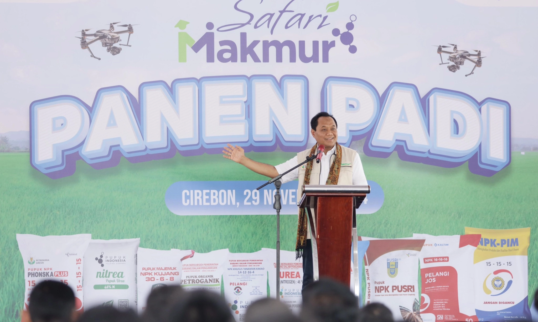 <p>Pupuk Indonesia Gelar Safari MAKMUR Di Cirebon</p>