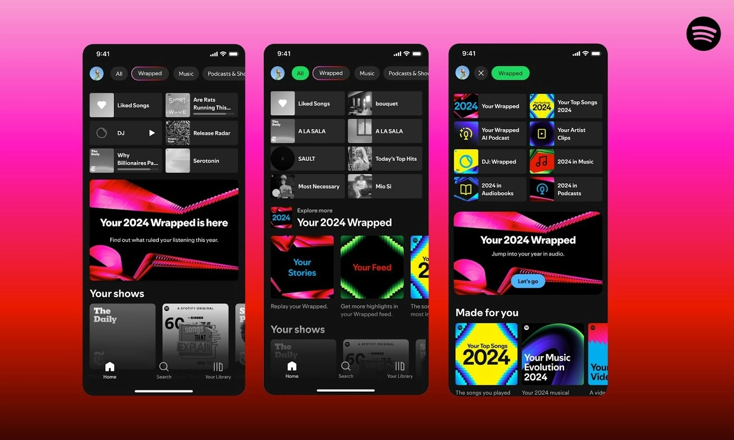 <p>Begini Cara Ikutan Tren Spotify Wrapped 2024 Di Media Sosial</p>