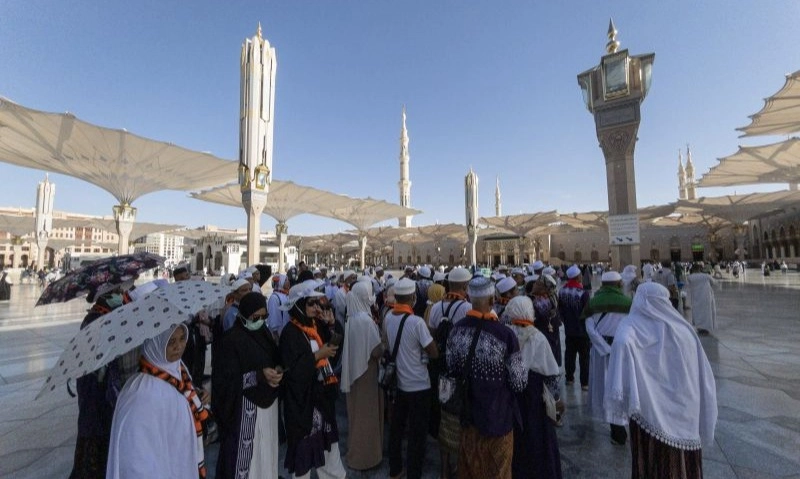 <p>Jemaah Umrah Diingatkan Hormati Kesucian Masjid Nabawi&nbsp;&nbsp;</p>