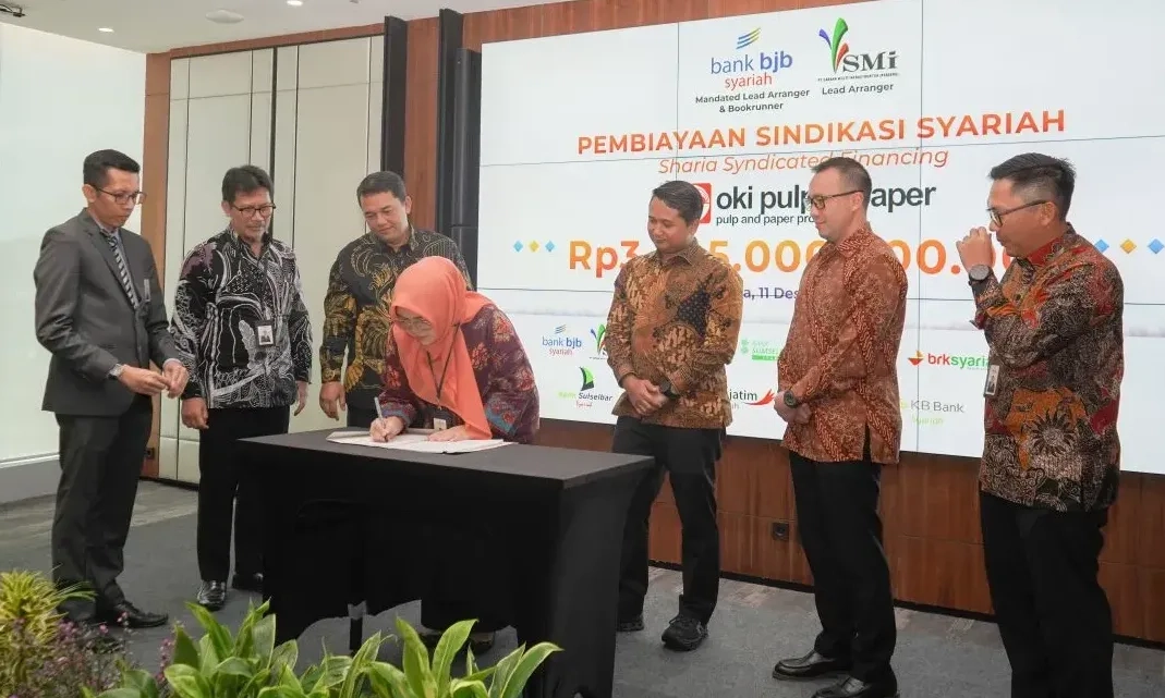 <p>Bank BJB Syariah Salurkan Kredit Sindikasi Rp3,24 Triliun Ke Sinarmas Paper</p>