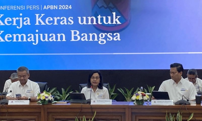<p>Menkeu: Kondisi APBN Tertekan Hebat Semester I/2024</p>