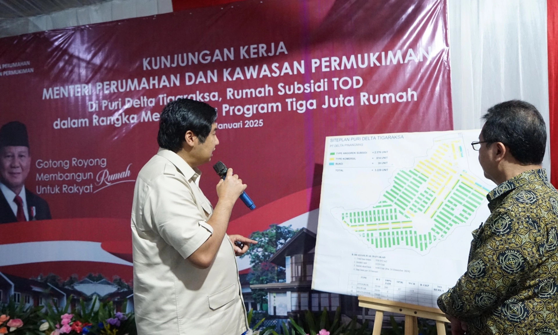 <p id="isPasted">Menteri PKP Minta Pengembang Bangun Rumah Subsidi Dekat Transportasi Umum</p>