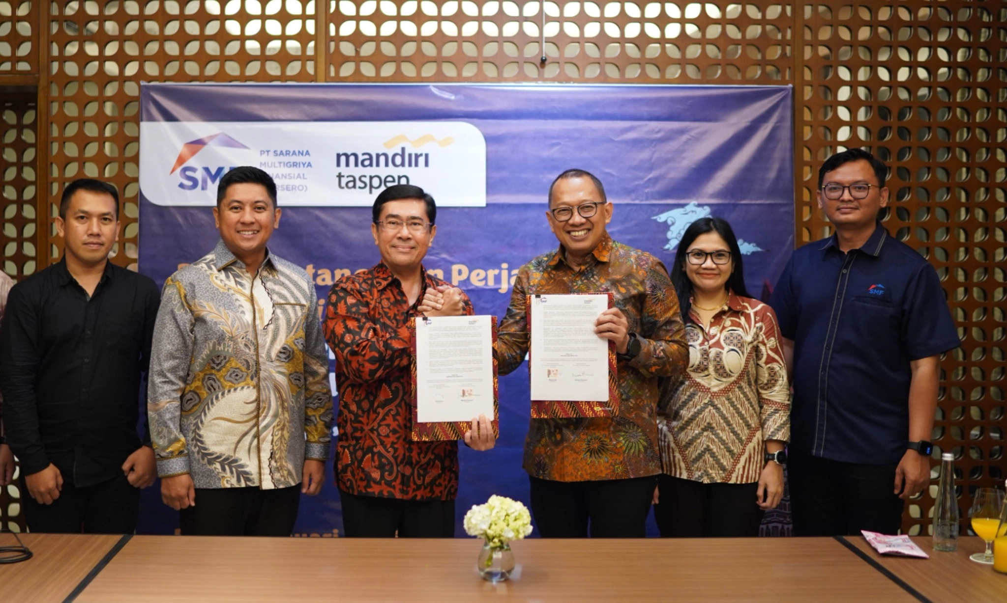 <p>SMF Salurkan Rp1,5 T Ke Mandiri Taspen Untuk Kredit Serbaguna Rumah Pensiunan</p>