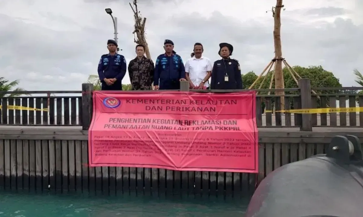 <p>Terindikasi Lakukan Pelanggaran Ruang Laut, Sanksi Administrasi PT CPS Berlanjut</p>