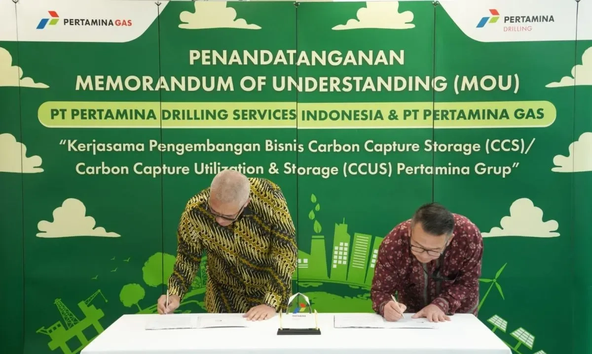 <p>Pertamina Drilling-Pertagas Kolaborasi Pengembangan Teknologi CCS/CCUS</p>
