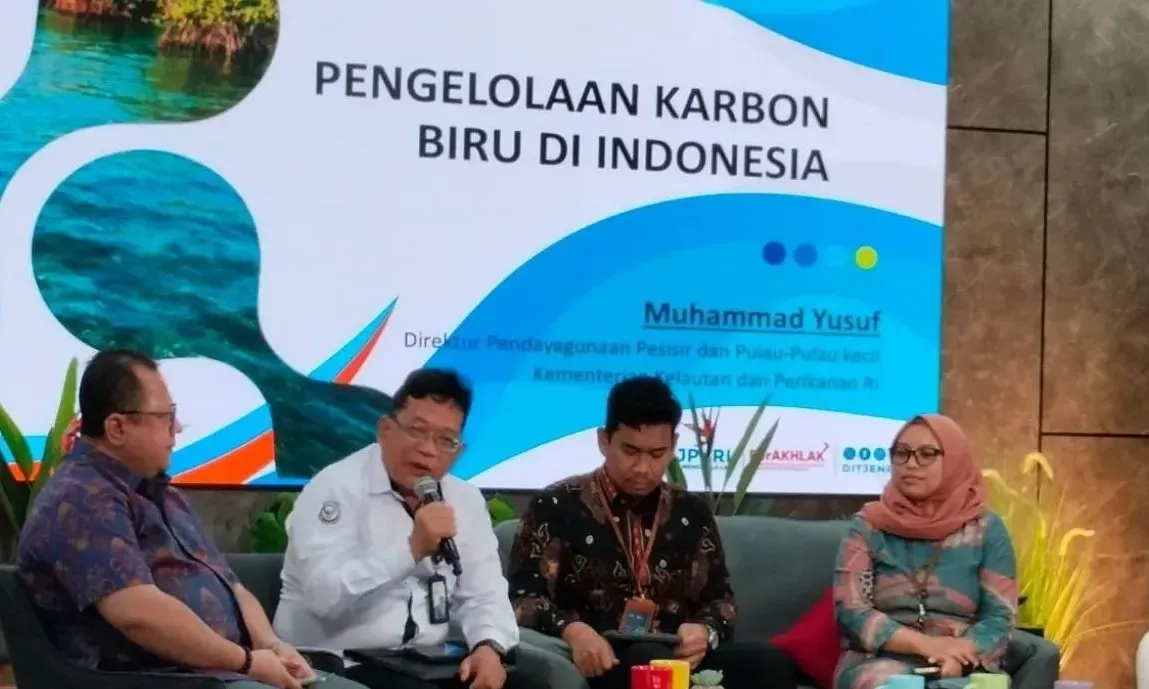 <p>KKP: Besarnya Potensi Karbon Biru Indonesia Diakui Dunia</p>