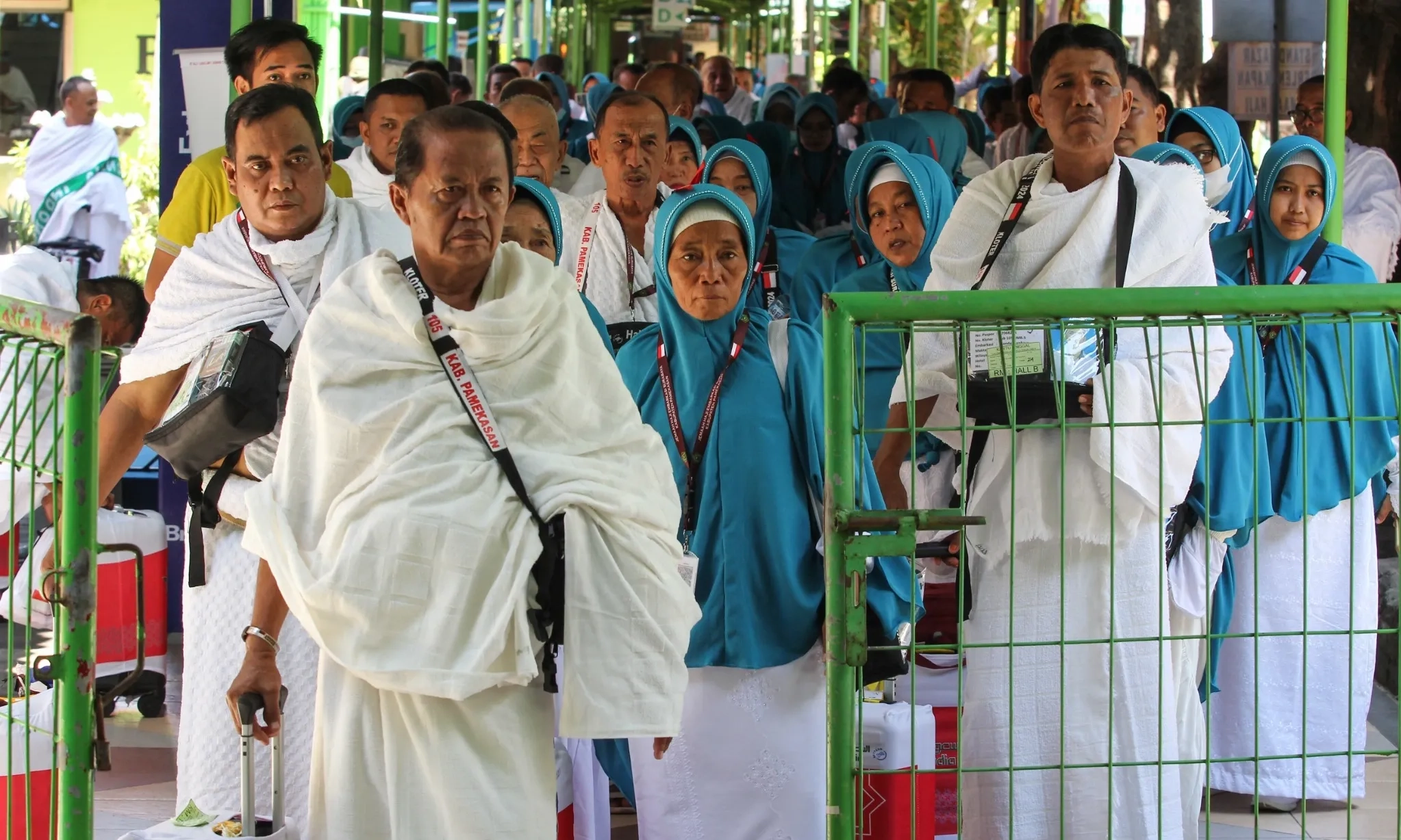 <p>Satu Pembimbing Haji Diusul Bimbing 90 Jemaah</p>