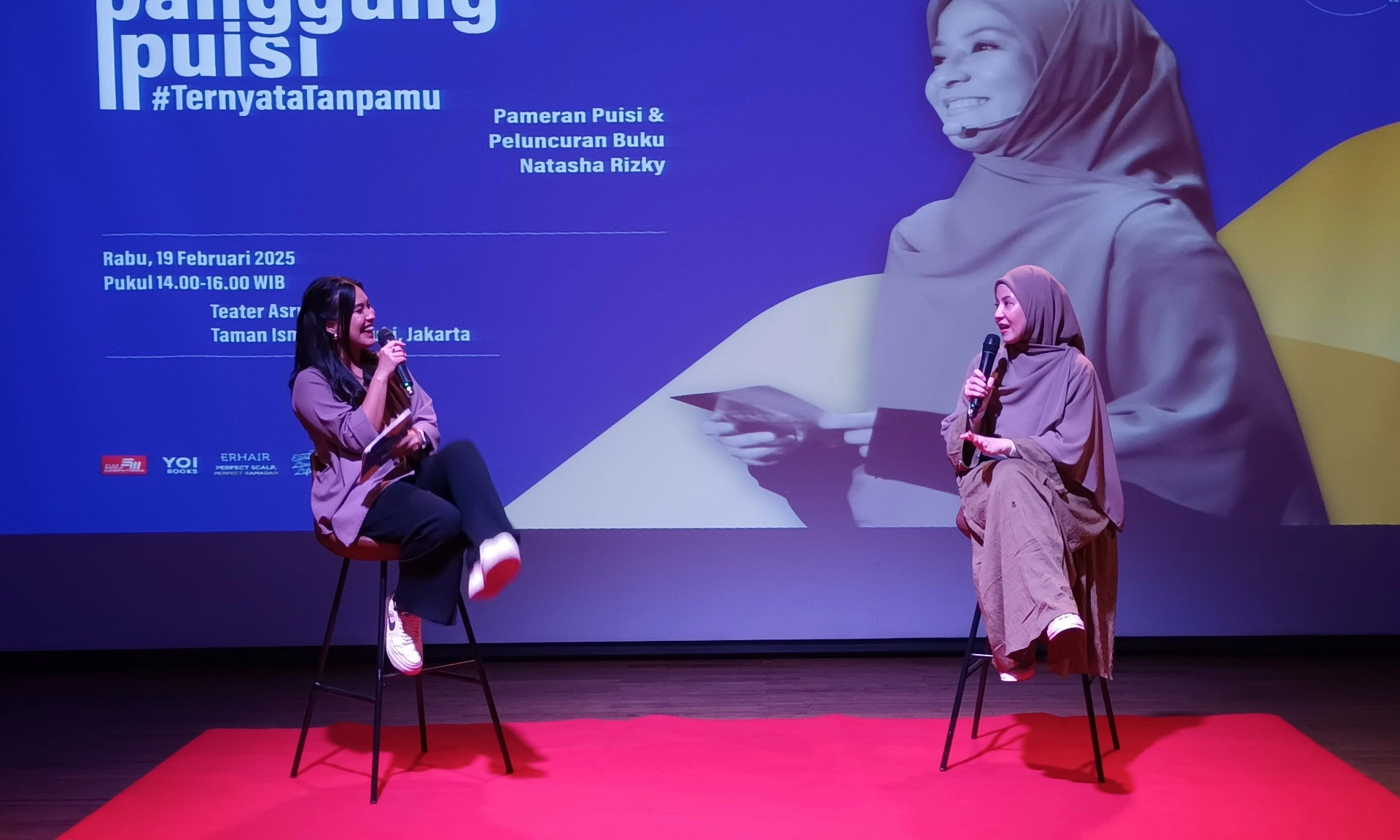 <p>Natasha Rizky Luncurkan Buku Puisi <em id="isPasted">Ternyata Tanpamu</em>, Tutur Tentang Penerimaan</p>