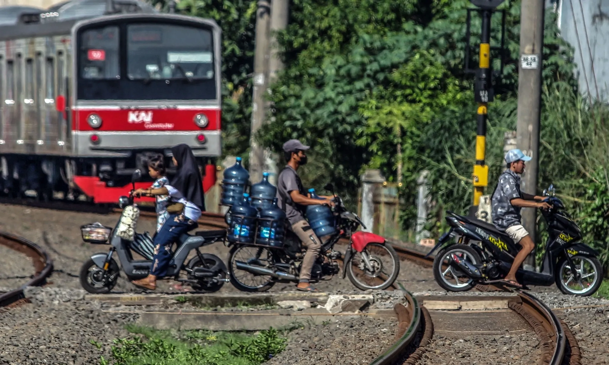 <p>MTI: Kecelakaan Maut Perlintasan Sebidang Meningkat</p>