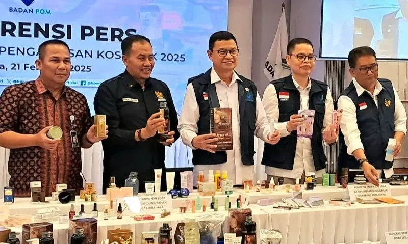 <p>BPOM Temukan 91 Merek Kosmetik Ilegal Dan Berbahaya</p>