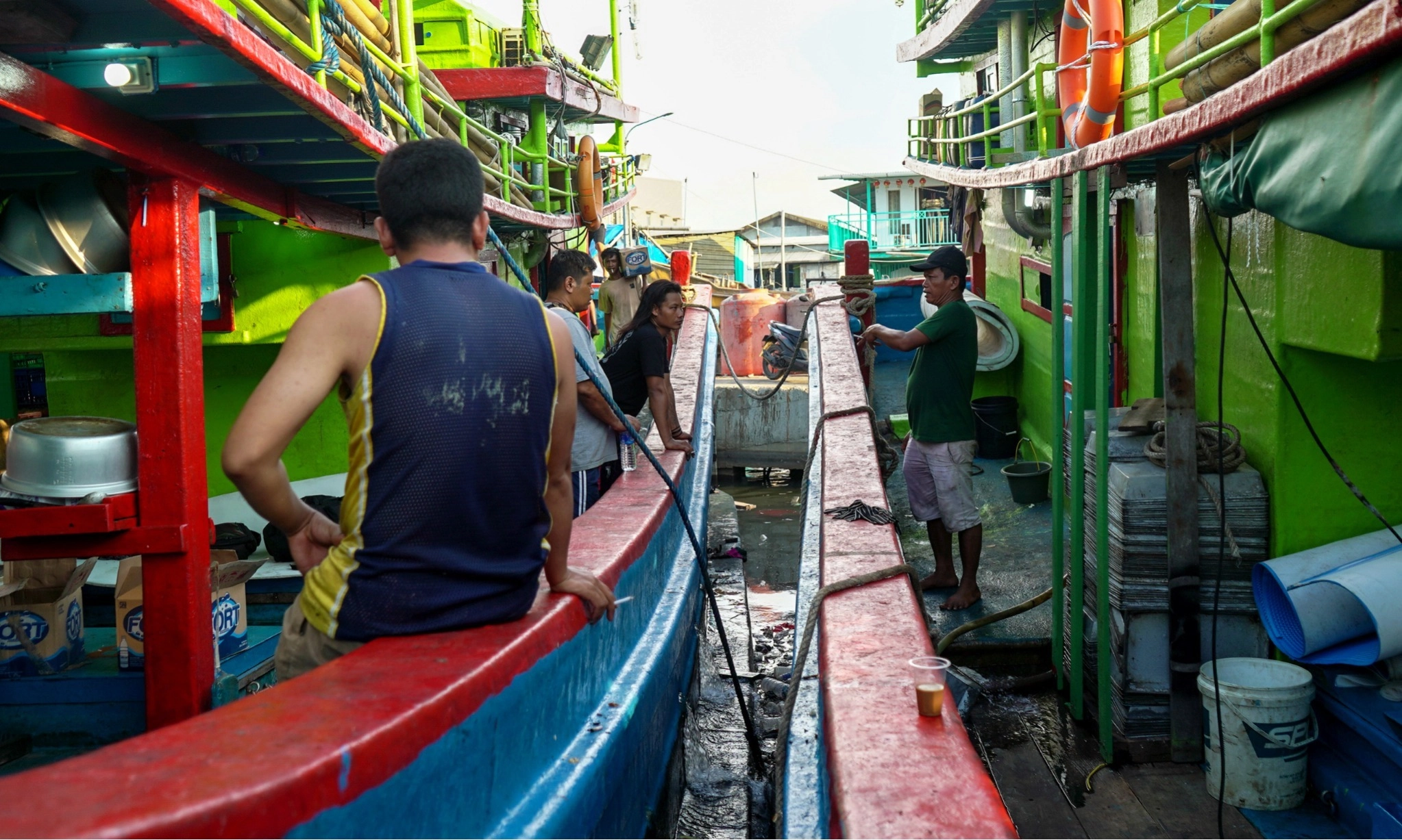 <p>Nelayan Jakarta Tolak Kewajiban VMS</p>