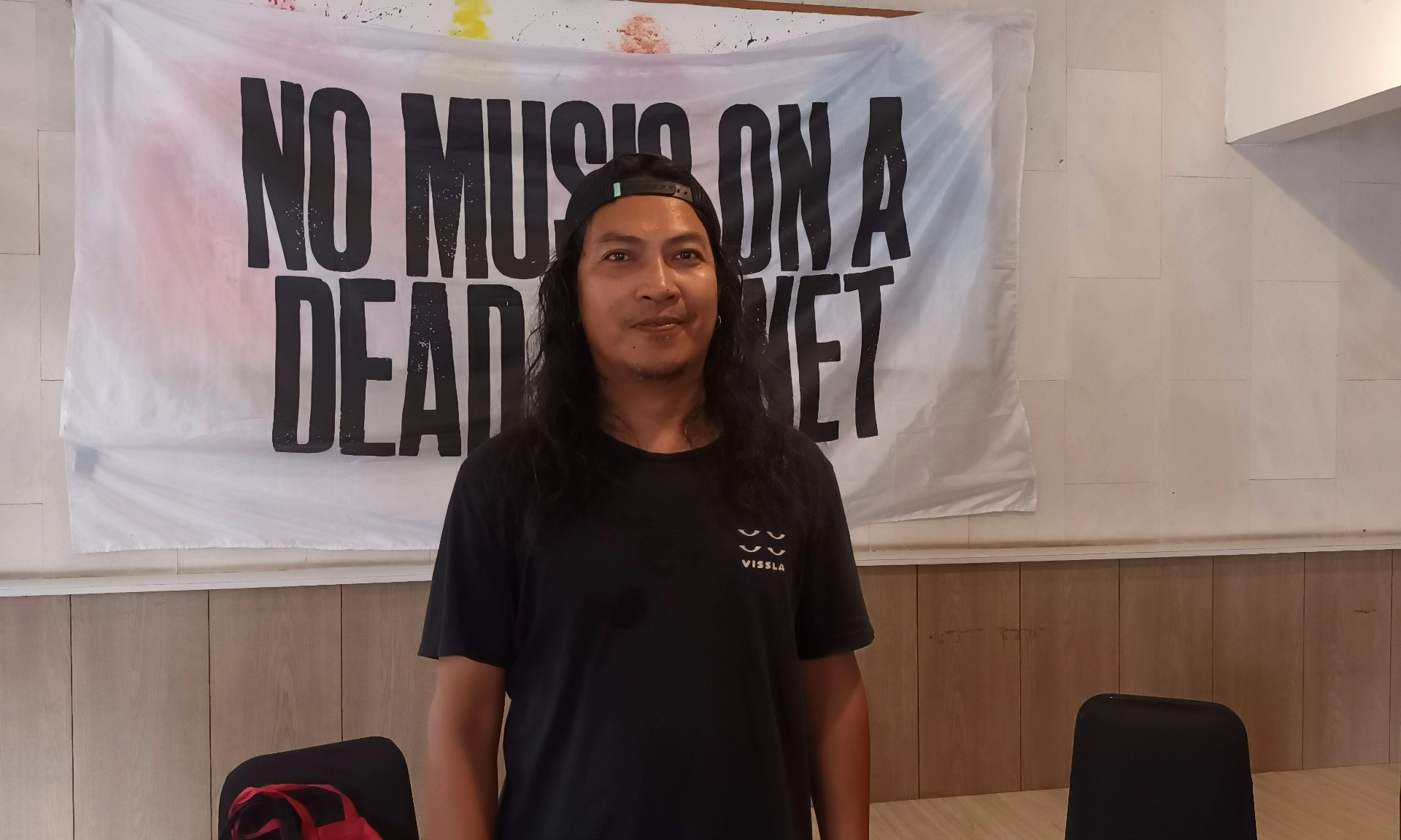 <p>Robi Navicula, Soal Sukatani Hingga &lsquo;Batas&rsquo; Kebebasan Seni </p>