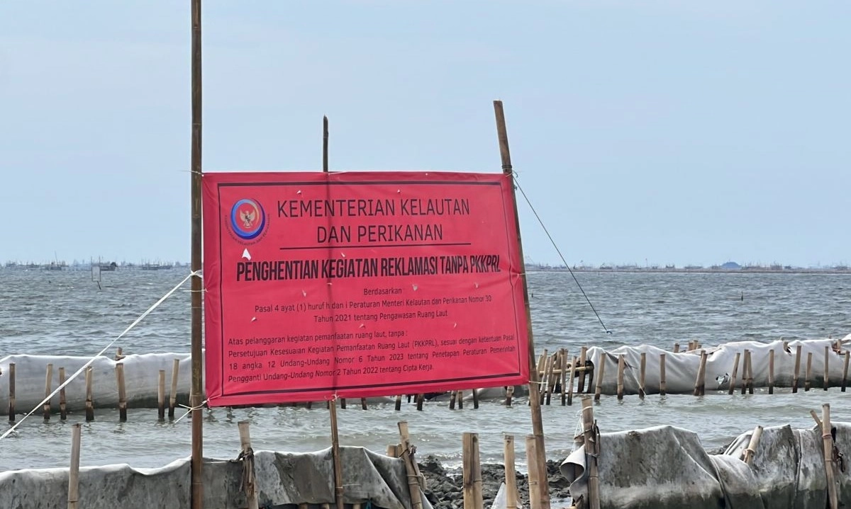 <p>PT TRPN Bayar Sanksi, Kasus Pagar Laut Bekasi Selesai</p>