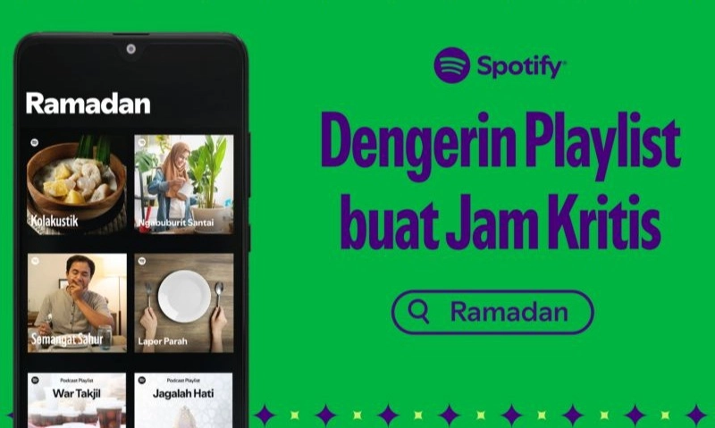 <p>Spotify Punya Daftar <em>Podcast&nbsp;</em>Dan <em>Playlist&nbsp;</em>Khusus Ramadan</p>