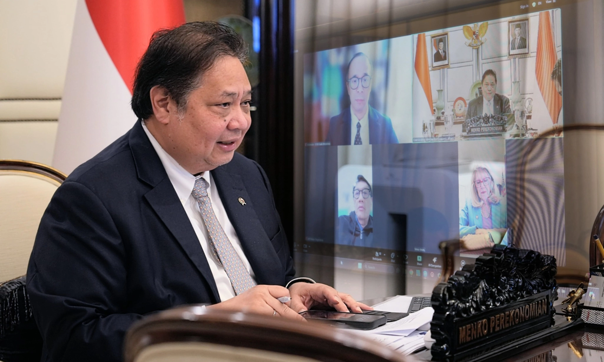 <p>Pemerintah Pastikan Hubungan diplomatik RI-AS Terjaga Di Tengah Isu Tarif Trump</p>