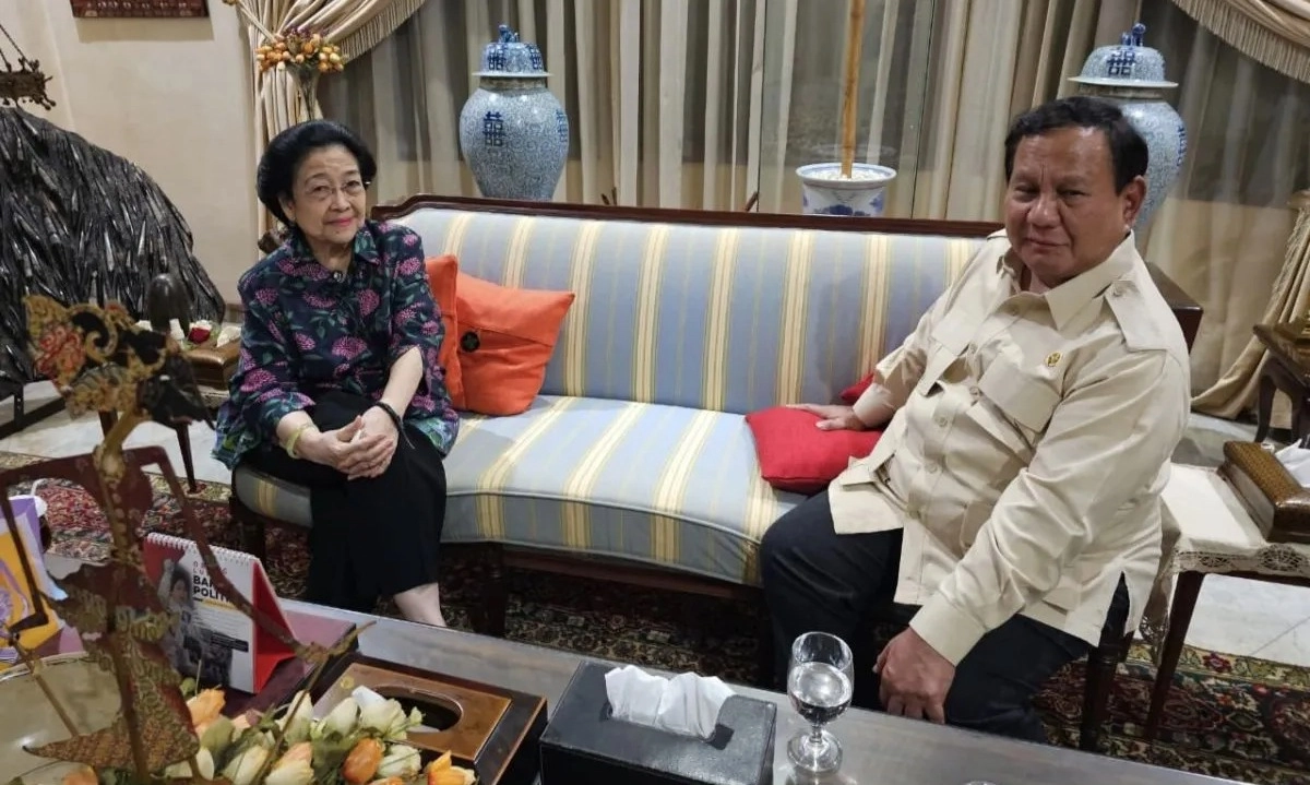 <p>Presiden Prabowo Berkunjung Ke Rumah Megawati&nbsp;</p>