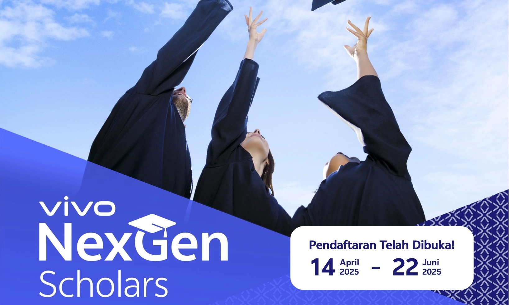 <p>Vivo NexGen Scholars, Hadirkan Beasiswa Penuh Di Bidang Sains Dan Teknologi</p>