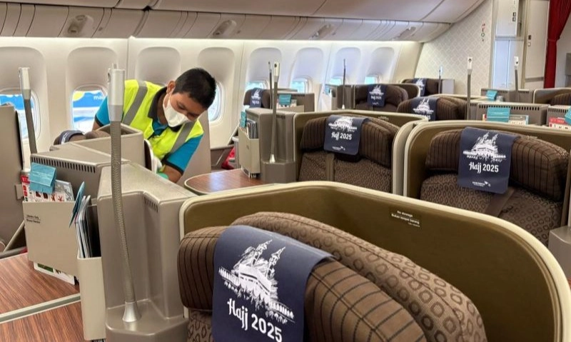 <p id="isPasted">Garuda Indonesia Pastikan Kesiapan Armada Dan Layanan Haji 2025</p>