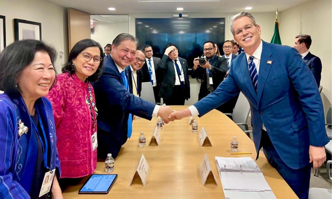 <p>Airlangga: RI Prioritaskan Kepentingan Nasional Dalam Hubungan Dengan AS</p>