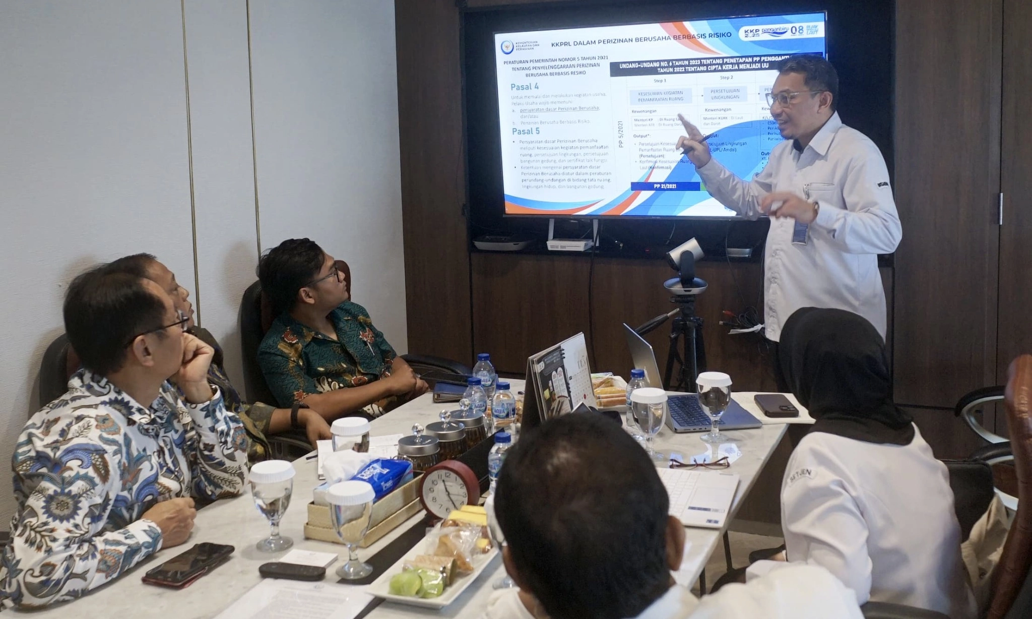 <p>KKP Ingatkan Pelaku Usaha Kantongi KKPRL</p>