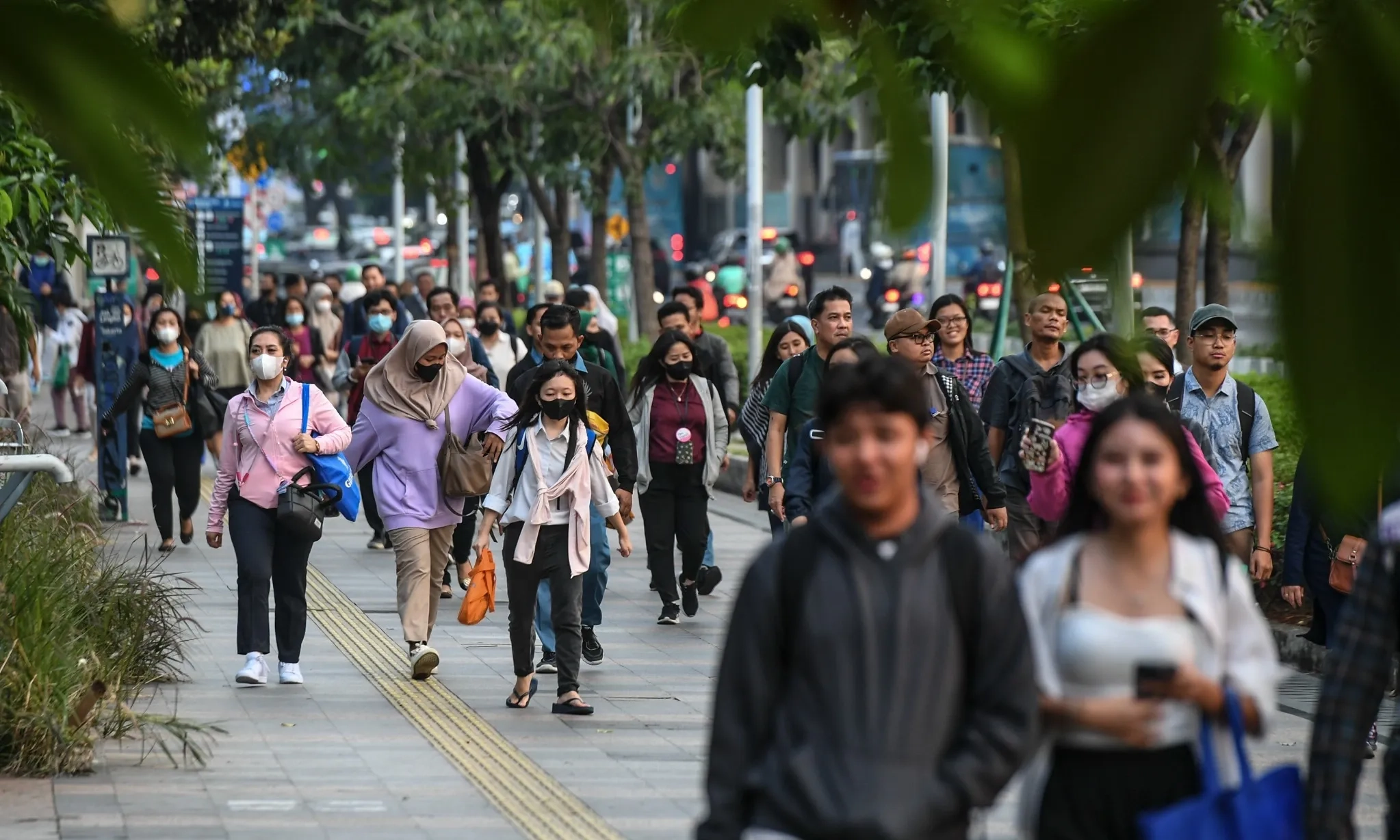 <p>Buruh Tuntut Jaminan Kerja Layak</p>