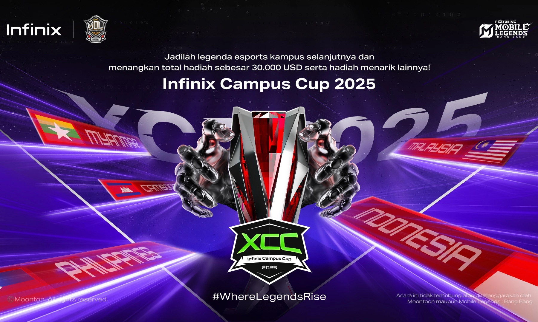 <p>XCC 2025 Kompetisi Esport Mahasiswa Asia Tenggara</p>
