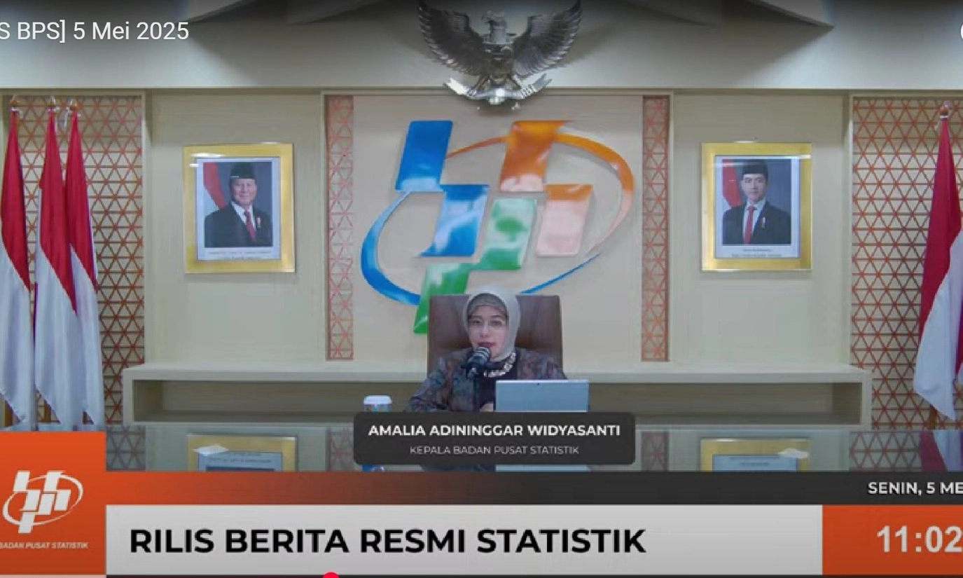 <p id="isPasted">Merosot, Ekonomi Indonesia Kuartal I/2025 Hanya Tumbuh 4,87%</p>