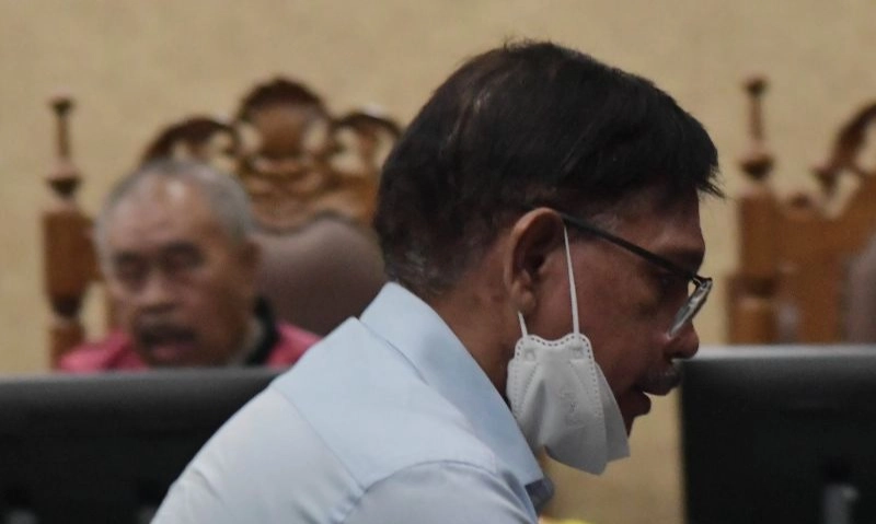 <p>MA Tolak PK Eks Menkominfo Johnny Plate</p>