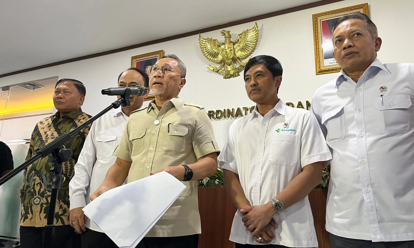 <p id="isPasted">Zulhas Tegaskan Lartas Impor Tapioka Di Bawah Komando Menko Ekonomi</p>