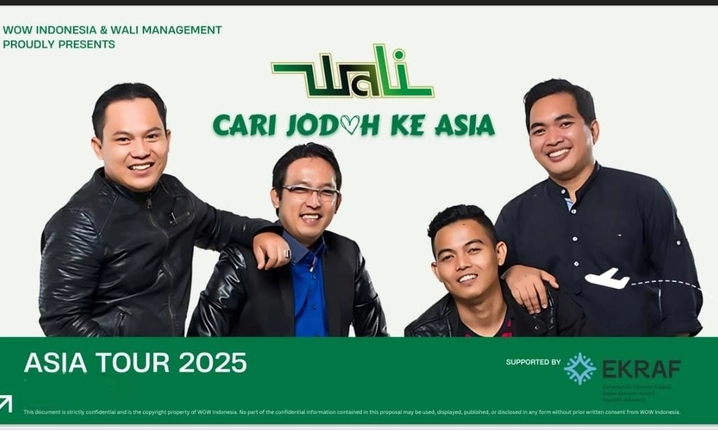 kumpulan situs slot online terbaik 2026 25 Tahun, Wali Band Tur "Cari Jodoh" ke Lima Negara Asia