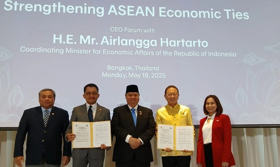 <p id="isPasted">Jalin Kemitraan RI-Thailand, Airlangga Undang Pebisnis Thailand</p>