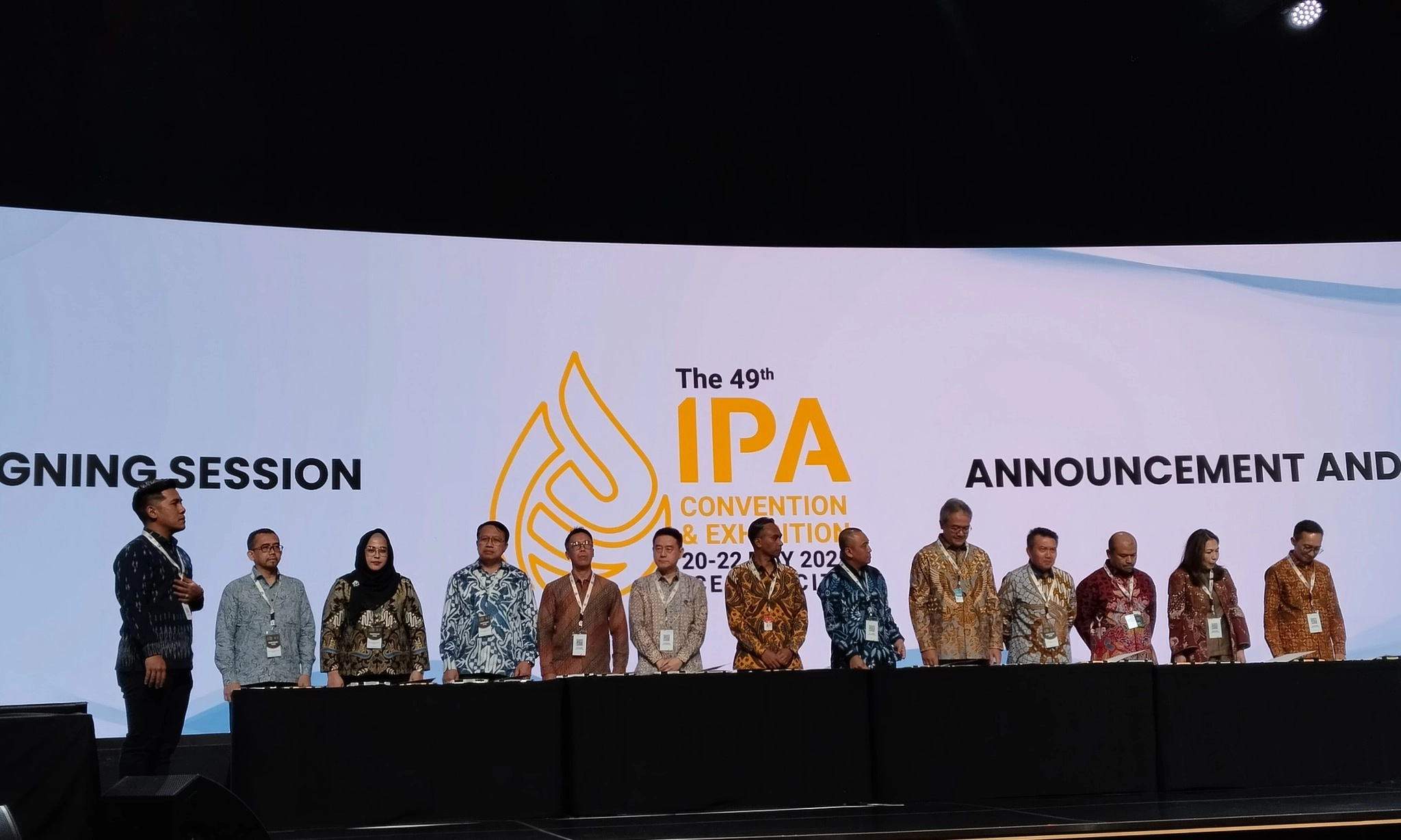 <p id="isPasted">Pertamina Teken 10 Perjanjian Jual Beli Gas Di Hajatan Perusahaan Migas</p>