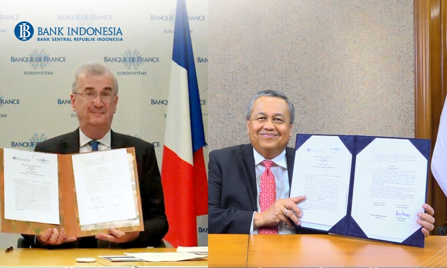 <p>BI Perkuat Kemitraan Bilateral Dengan Banque de France</p>