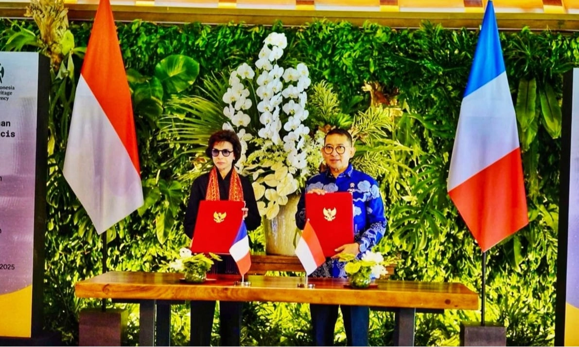 <p>Lima Poin Kerja Sama Indonesia - Perancis Diteken di Borobudur</p>