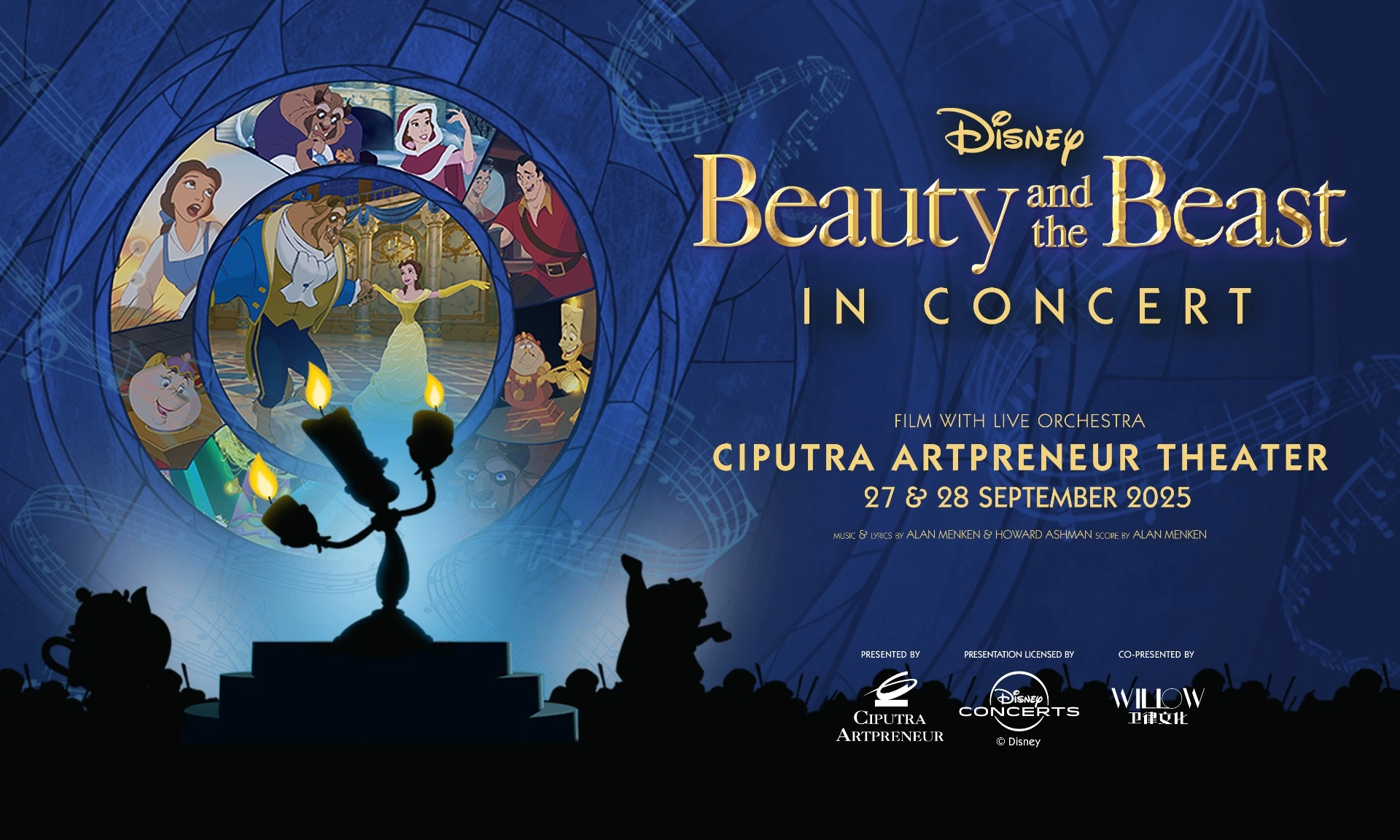 <p>Perdana Di Indonesia, <em>Beauty and the Beast</em> Hadir Dalam Format Konser Film</p>