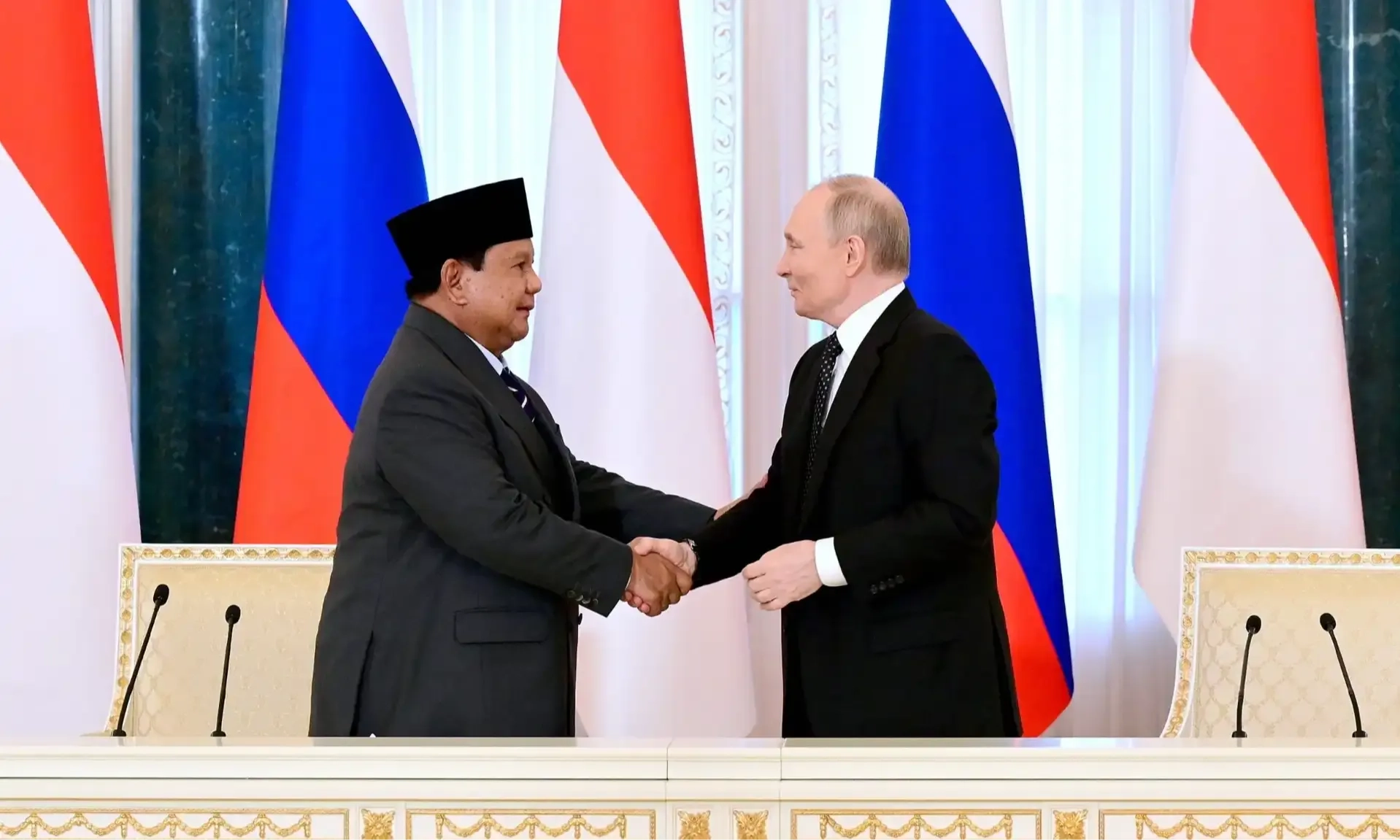 <p id="isPasted">Hasil Kunjungan Probowo, RI-Rusia Perkuat Kerja Sama Strategis Berbagai Bidang</p>