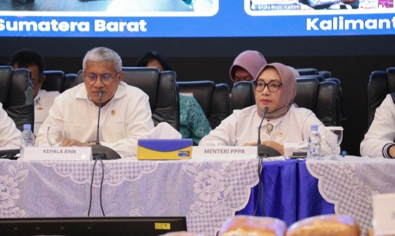 <p>Menteri PPPA Cemas Perempuan Jadi Target Mengedarkan Narkoba</p>