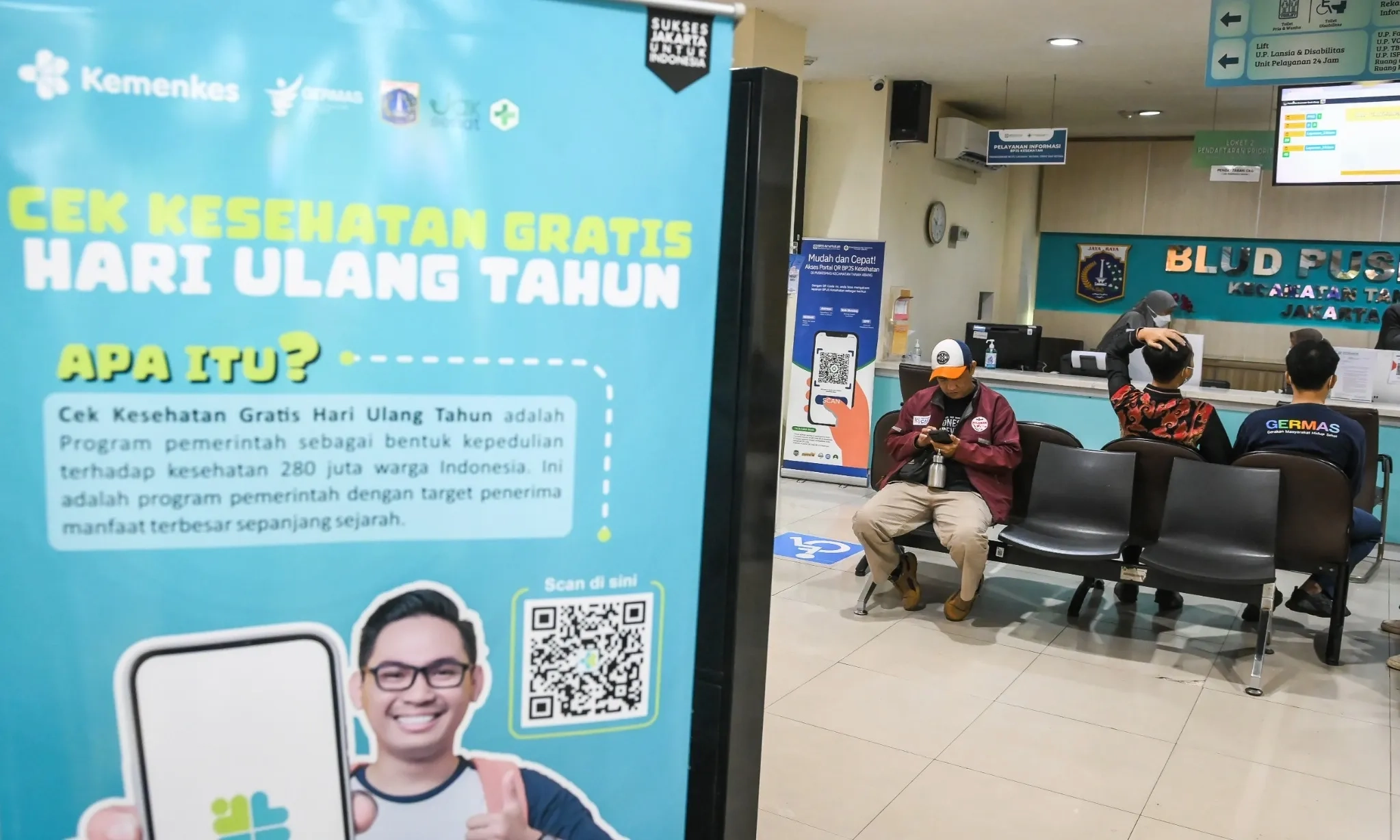 <p>11 Juta Santri Akan Jalani Pemeriksaan Kesehatan Gratis</p>
