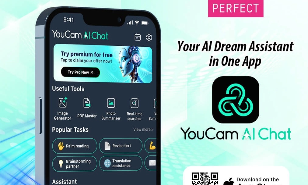 <p id="isPasted">YouCam AI Chat, Asisten AI Serbaguna Jadi Partner Digital Hadir</p>