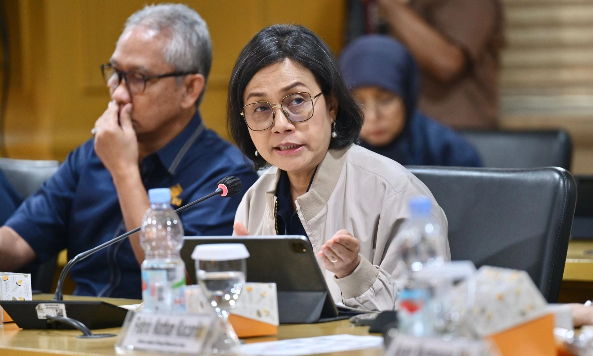 <p>APBN 2025 Membengkak, Sri Mulyani: Jumlah Kementerian/Lembaga Naik Drastis!</p>
