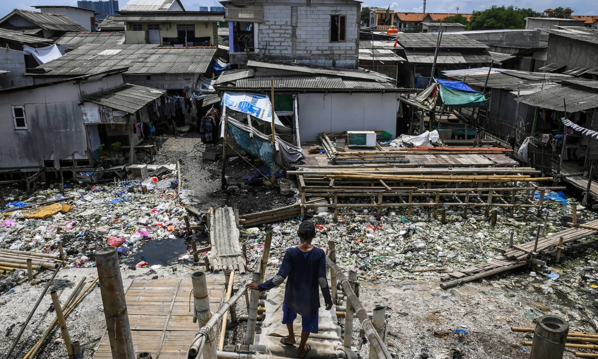<p>Mahfud Nilai Angka Kemiskinan Indonesia Tinggi</p>