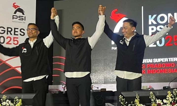 <p>Kaesang Terpilih Sebagai Ketua Umum PSI</p>