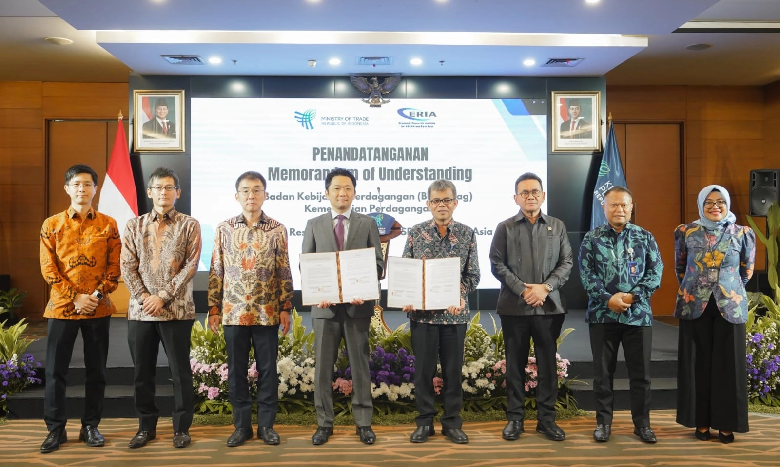 <p id="isPasted">Perkuat Riset, Kemendag dan ERIA Jalin Kerja Sama</p>